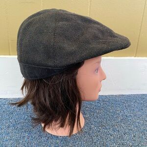 Men M/L paperboy hat mixed brown color